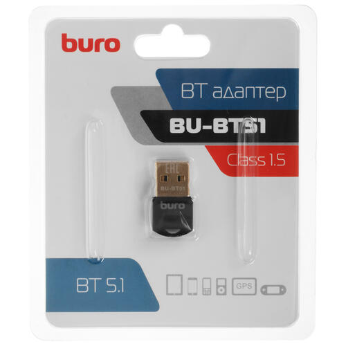 Купить Bluetooth адаптер Buro BU-BT51  5091590. Характеристики, отзывы и цены в Донецке