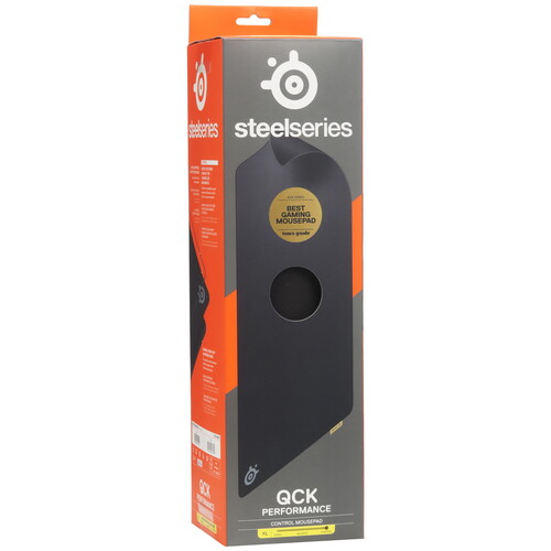Купить Коврик SteelSeries QcK Performance Control XL  черный  5623182. Характеристики, отзывы и цены в Донецке