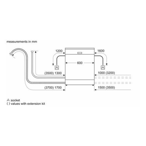 Купить Встраиваемая посудомоечная машина Bosch SMV26AX00Q  9257929. Характеристики, отзывы и цены в Донецке