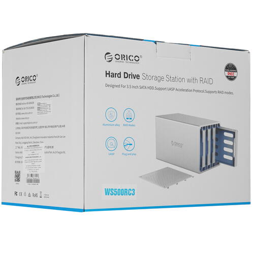 Купить Дисковое хранилище ORICO WS500RC3-SV  5024513. Характеристики, отзывы и цены в Донецке