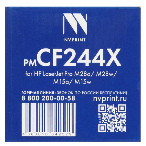 Купить Картридж лазерный NV-Print NV-CF244X черный  5353314. Характеристики, отзывы и цены в Донецке