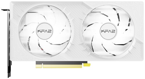 Купить Видеокарта KFA2 GeForce RTX 5060 CORE OC 2FAN LED White  5629290. Характеристики, отзывы и цены в Донецке