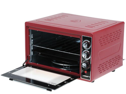 Купить Мини-печь Kraft KF-MO 3804 KR красный  8108445. Характеристики, отзывы и цены в Донецке