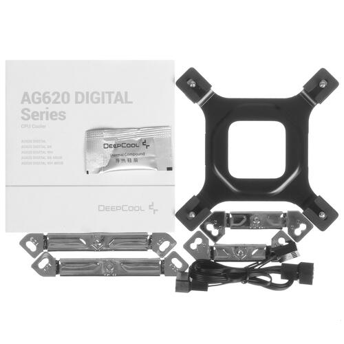 Купить Кулер для процессора DEEPCOOL AG620 DIGITAL  5435927. Характеристики, отзывы и цены в Донецке