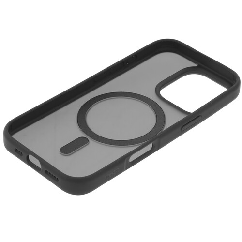 Купить Накладка  uBear Cloud Mag Case для Apple iPhone 16 Pro черный/прозрачный  5474377. Характеристики, отзывы и цены в Донецке