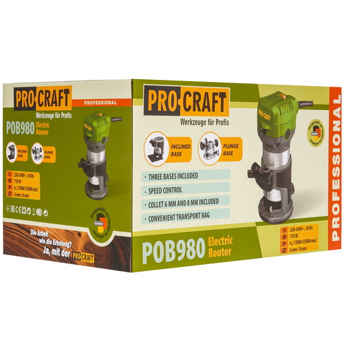 Купить Фрезер PROCRAFT POB980  9277887. Характеристики, отзывы и цены в Донецке