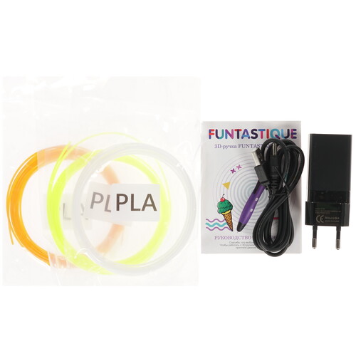 Купить 3D-ручка с пластиком Funtastique LILO FPN03P  фиолетовый  1623832. Характеристики, отзывы и цены в Донецке