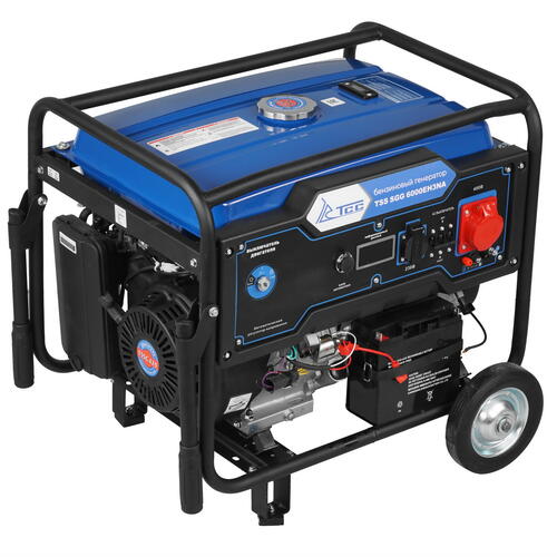 Купить Электрогенератор   бензиновый ТСС SGG 6000EH3NA  5411114. Характеристики, отзывы и цены в Донецке