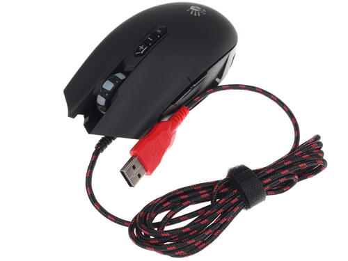 Купить Мышь проводная A4Tech Q80  черный  1161195. Характеристики, отзывы и цены в Донецке