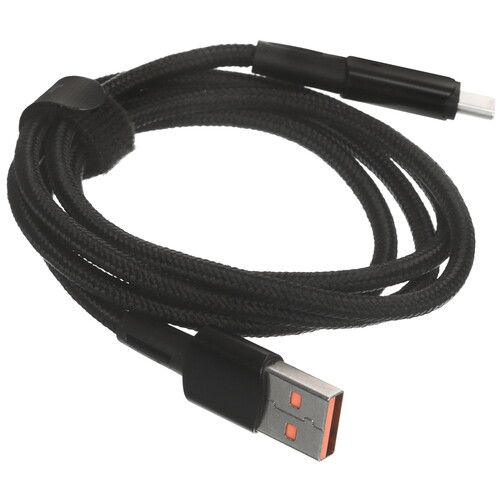 Купить Кабель круглый REXANT USB Type-C - USB 2.0 Type-A черный 1 м  5454255. Характеристики, отзывы и цены в Донецке
