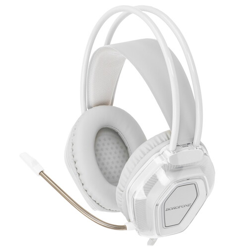 Купить Проводные наушники Borofone BO110 Fight белый 2025  9237764. Характеристики, отзывы и цены в Донецке