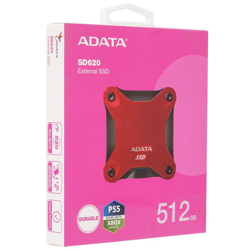 Купить 512 ГБ Внешний SSD ADATA SD620  5441977. Характеристики, отзывы и цены в Донецке