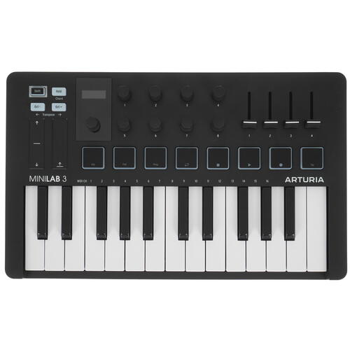 Купить Клавиатура MIDI Arturia MiniLab 3  5084269. Характеристики, отзывы и цены в Донецке