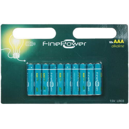 Купить Батарейка FinePower AAA / AAA (LR03/FR03)  1163142. Характеристики, отзывы и цены в Донецке