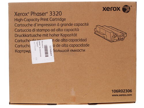 Купить Картридж лазерный Xerox 106R02306 черный, с чипом  1011987. Характеристики, отзывы и цены в Донецке