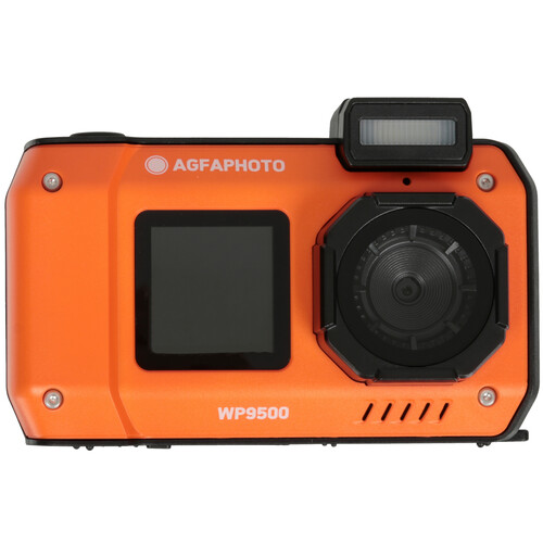 Купить Компактный фотоаппарат AgfaPhoto Realyshot WP9500 оранжевый  5628200. Характеристики, отзывы и цены в Донецке