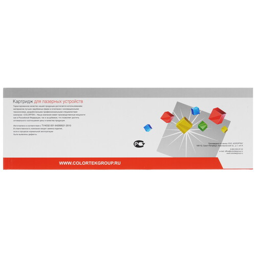 Купить Картридж лазерный Colortek CF542X (203X) Y желтый  5367133. Характеристики, отзывы и цены в Донецке