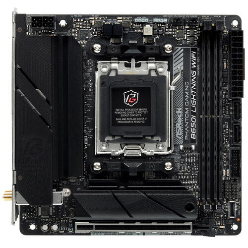 Купить Материнская плата ASRock B650I Lightning WiFi  5436751. Характеристики, отзывы и цены в Донецке