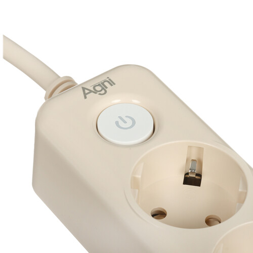 Купить Сетевой фильтр AGNI TP-FD4E бежевый  9289251. Характеристики, отзывы и цены в Донецке
