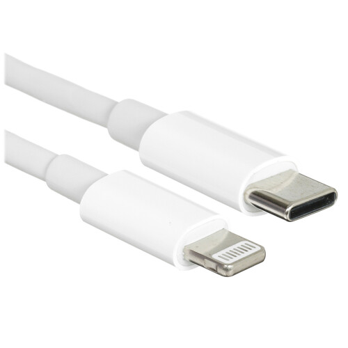 Купить Кабель круглый Leef Lightning 8-pin - USB Type-C белый 1 м  5608600. Характеристики, отзывы и цены в Донецке