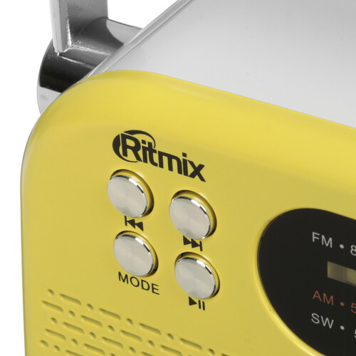 Купить Радиоприемник Ritmix RPR-045 желтый  9282252. Характеристики, отзывы и цены в Донецке