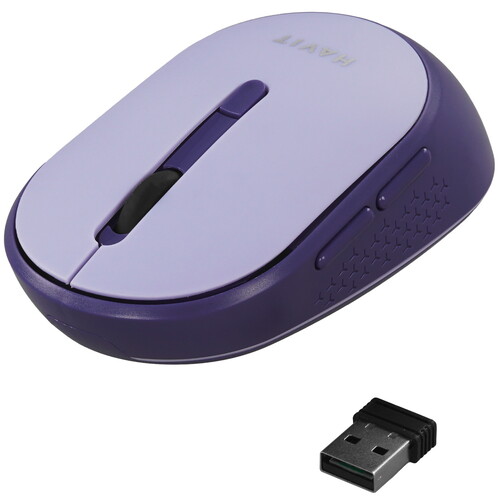 Купить Мышь беспроводная Havit MS78GT  фиолетовый  9202170. Характеристики, отзывы и цены в Донецке