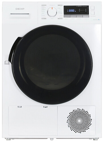 Купить Сушильная машина DEXP DM-F8HDMA/WB белый  9298533. Характеристики, отзывы и цены в Донецке