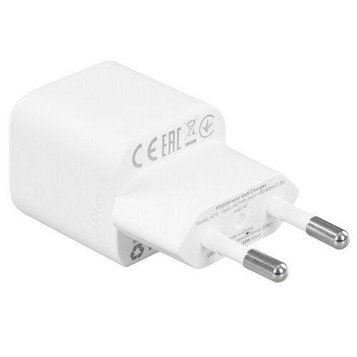 Купить Сетевое зарядное устройство ACEFAST A73 mini PD20W белый  9096531. Характеристики, отзывы и цены в Донецке