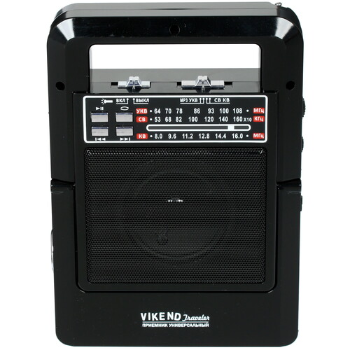 Купить Радиоприемник VIKEND Traveler черный  1661727. Характеристики, отзывы и цены в Донецке