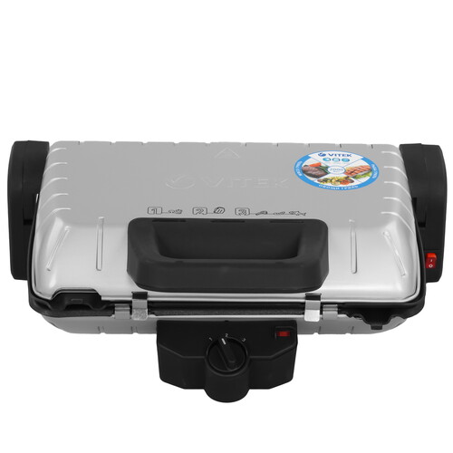 Купить Гриль Vitek VT-2633 (SR) серебристый  9163339. Характеристики, отзывы и цены в Донецке