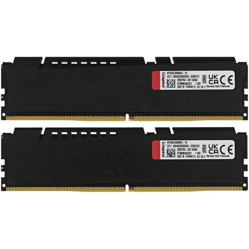 Купить Оперативная память Kingston FURY Beast Black [KF552C40BBK2-16] 16 ГБ  5053666. Характеристики, отзывы и цены в Донецке