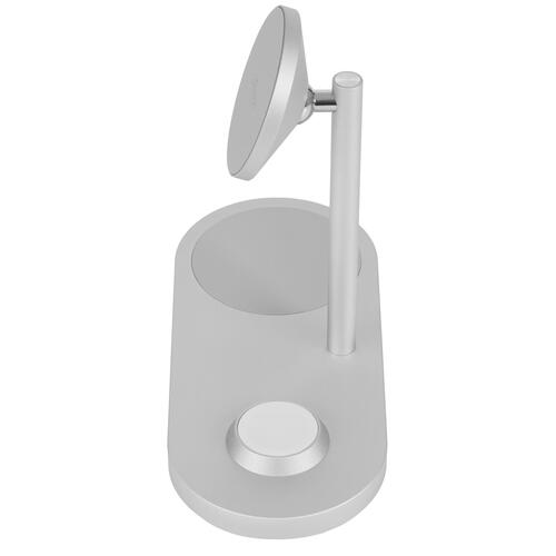 Купить Беспроводное зарядное устройство uBear Stage Pro 3-in-1 серебристый  5435729. Характеристики, отзывы и цены в Донецке