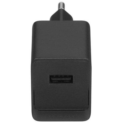 Купить Сетевое зарядное устройство Borofone BAS11A черный  5474716. Характеристики, отзывы и цены в Донецке