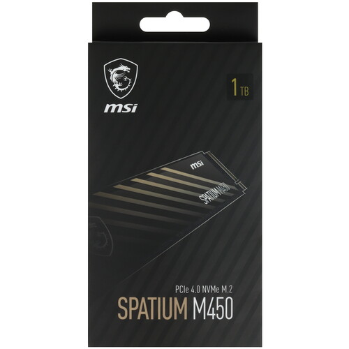 Купить 1000 ГБ M.2 NVMe накопитель MSI SPATIUM M450 V1  5616038. Характеристики, отзывы и цены в Донецке