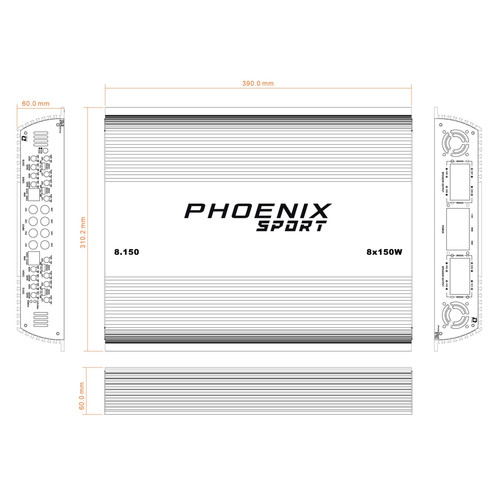 Купить Усилитель DL Audio Phoenix Sport 8.150  9285890. Характеристики, отзывы и цены в Донецке