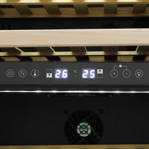 Купить Винный шкаф Meyvel MV46PRO-KST2 серебристый  9940991. Характеристики, отзывы и цены в Донецке