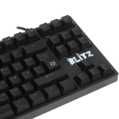Купить Клавиатура проводная Defender Blitz GK-240L [45240]  4711753. Характеристики, отзывы и цены в Донецке