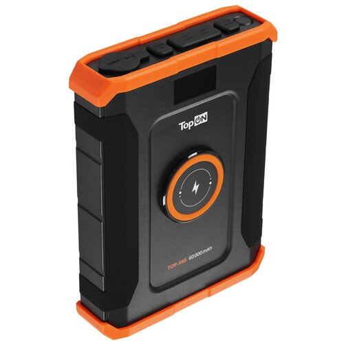 Купить Портативная зарядная станция TopON TOP-X60 черный  9233452. Характеристики, отзывы и цены в Донецке