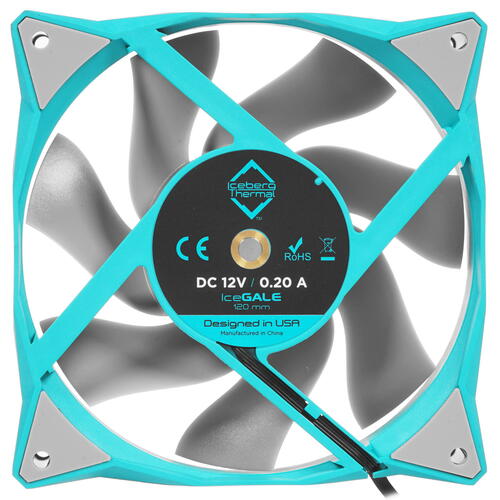 Купить Вентилятор Iceberg Thermal IceGALE 120mm [ICEGALE12-A0A]  4762867. Характеристики, отзывы и цены в Донецке