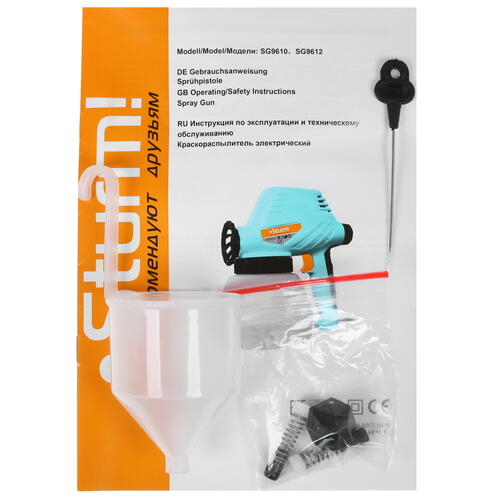 Купить Краскопульт Sturm! SG9612  1086097. Характеристики, отзывы и цены в Донецке
