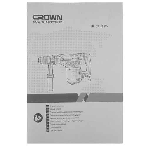 Купить Перфоратор CROWN CT18215V BMC  9288506. Характеристики, отзывы и цены в Донецке