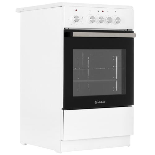 Купить Электрическая плита De Luxe 506004.12эс белый  5094373. Характеристики, отзывы и цены в Донецке
