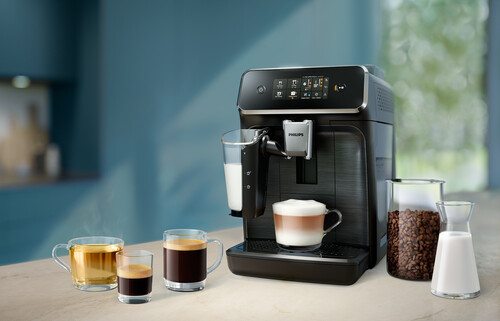 Купить Кофемашина автоматическая Philips LatteGo EP2331/10 черный  9238430. Характеристики, отзывы и цены в Донецке