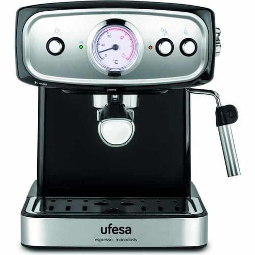 Купить Кофеварка рожковая UFESA CE7244 Brescia серебристый  9927944. Характеристики, отзывы и цены в Донецке