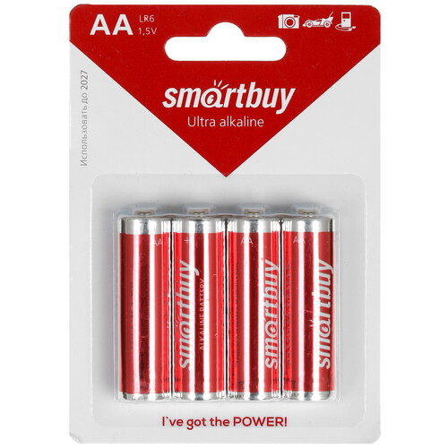 Купить Батарейка Smartbuy Ultra AA (LR6/ER14505/FR6/R6P)  5035488. Характеристики, отзывы и цены в Донецке