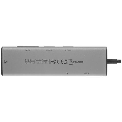 Купить Док-станция Ugreen CM512 серый  4866786. Характеристики, отзывы и цены в Донецке