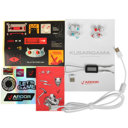 Купить Клавиатура  проводная + беспроводная ARDOR GAMING Kusarigama  9032738. Характеристики, отзывы и цены в Донецке