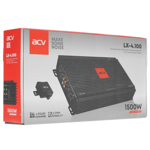 Купить Усилитель ACV LX-4.100  1259783. Характеристики, отзывы и цены в Донецке