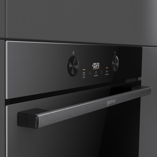 Купить Электрический духовой шкаф Gorenje BOS6737E05DBG черный  9142197. Характеристики, отзывы и цены в Донецке