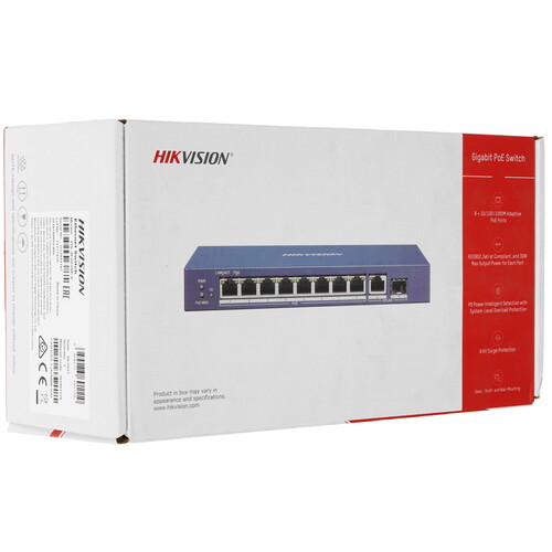 Купить Коммутатор Hikvision DS-3E0510P-E  4837872. Характеристики, отзывы и цены в Донецке